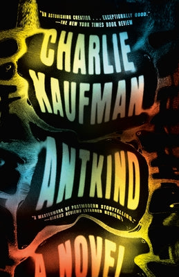 Paperback of Antkind by Random House Trade featuring the book cover with colorful abstract artwork.