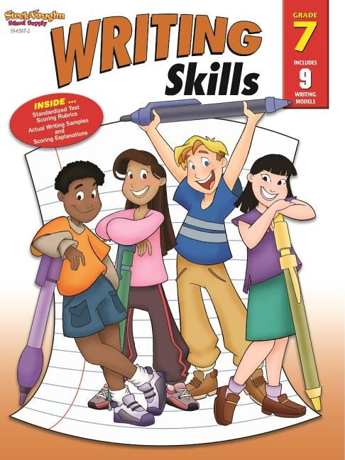 Writing Skills Reproducible Grade 7 Paperback Steck Vaughn School Supply