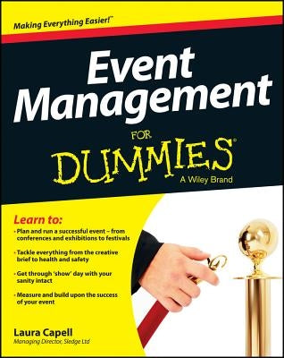 Event Management for Dummies Paperback For Dummies
