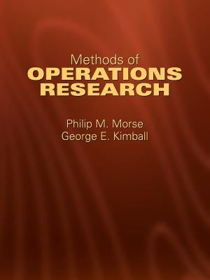 Methods of Operations Research Paperback Dover Publications