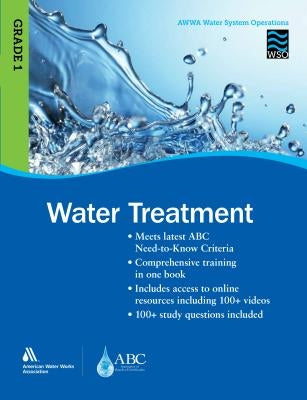 WSO Water Treatment, Grade 1 Paperback American Water Works Association