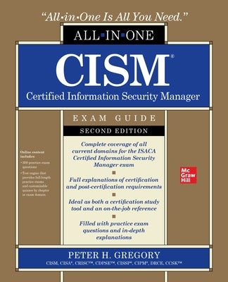 Cism Certified Information Security Manager All-In-One Exam Guide, Second Edition Paperback McGraw-Hill Companies