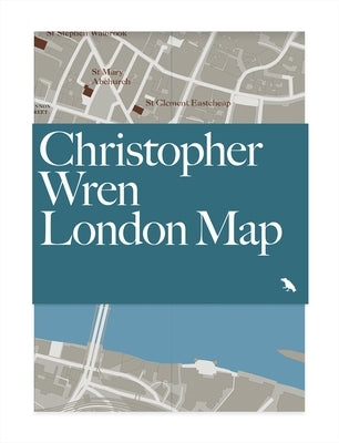 Christopher Wren London Map: Guide to Wren's London Churches and Buildings Paperback Blue Crow Media