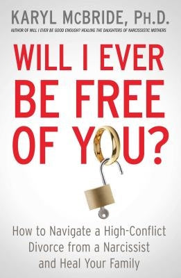 Book cover for "Will I Ever Be Free of You?" by Atria Books, featuring a calming design with the title and author's name.