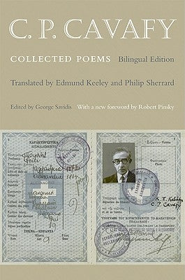 C. P. Cavafy: Collected Poems - Bilingual Edition Paperback Princeton University Press