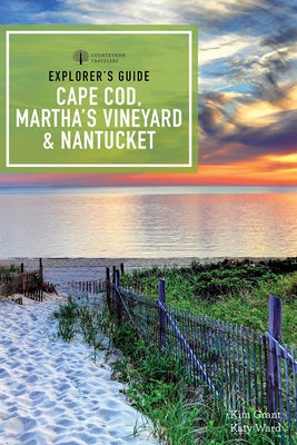 Explorer's Guide to Cape Cod, Martha's Vineyard & Nantucket by Countryman Press, showing a detailed map of the scenic coastal regions.
