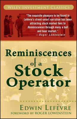 Reminiscences of a Stock Operator Paperback Wiley