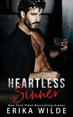 Paperback of Heartless Sinner novel by Independently Published, showing the book cover with dark and intense artwork.