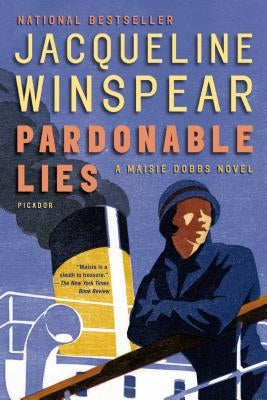 Paperback of Pardonable Lies: A Maisie Dobbs novel by Picador USA, showing the book cover with title and author text.