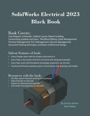 SolidWorks Electrical 2023 Black Book Paperback Cadcamcae Works