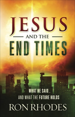 Paperback book titled "Jesus and the End Times" by Harvest Prophecy, featuring a cover with religious imagery and text about future prophecy.
