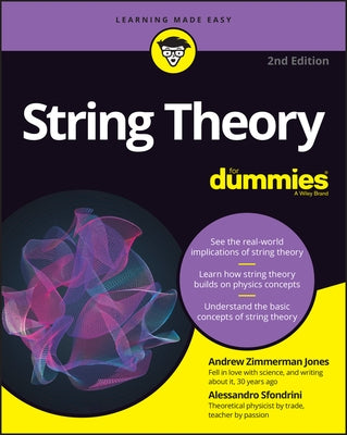 String Theory for Dummies Paperback For Dummies