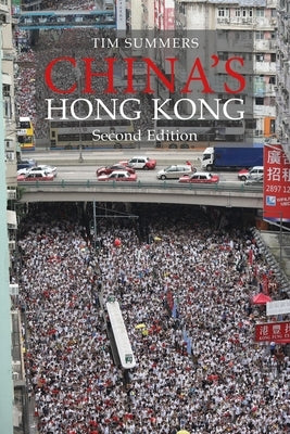 Paperback book titled "China's Hong Kong Second Edition: The Politics of a Global City" by Agenda Publishing, shown on a plain background.