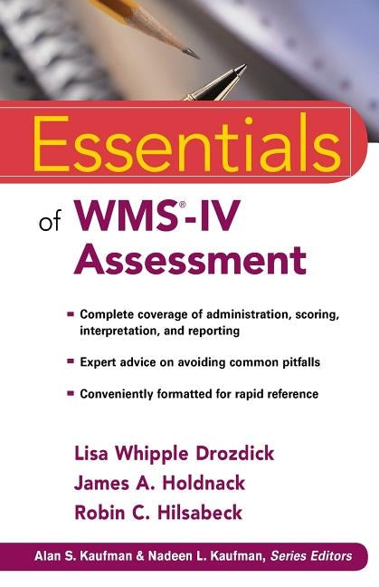 Essentials of WMS-IV Assessment Paperback Wiley