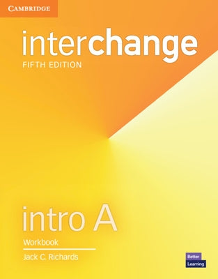 Interchange Intro a Workbook Paperback Cambridge University Press