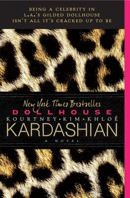 Paperback dollhouse book titled "A Gift for Fans of the Kardashians" by William Morrow & Company, featuring a colorful cover illustration.