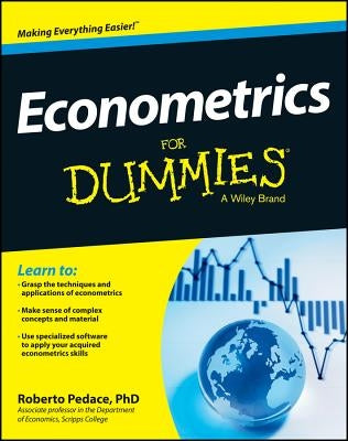 Econometrics for Dummies Paperback For Dummies