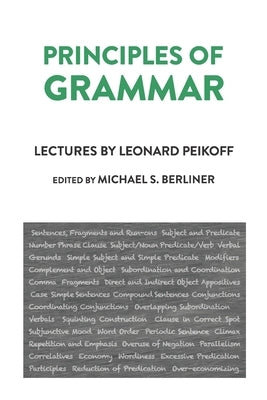 Principles of Grammar Paperback Curtis Brown Studios