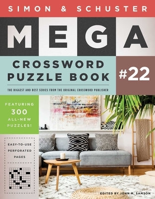 Simon & Schuster Mega Crossword Puzzle Book #22 Paperback Gallery Books
