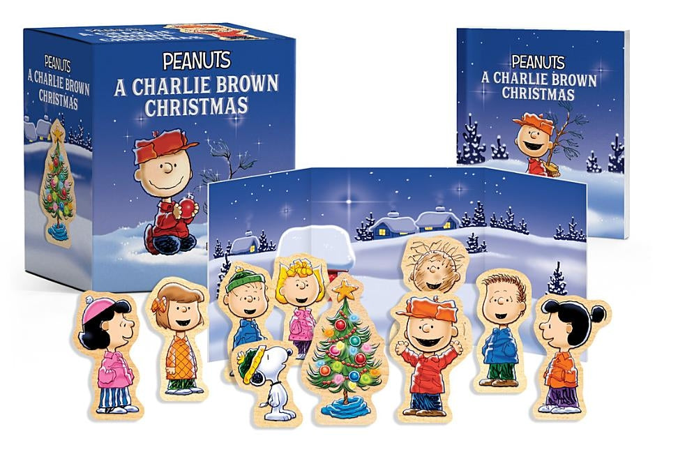 Peanuts: A Charlie Brown Christmas Wooden Collectible Set Paperback Rp Minis