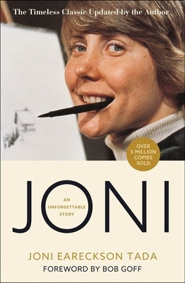 Cover of "Joni: An Unforgettable Story" by Zondervan featuring the book's title and author's name on the front cover.