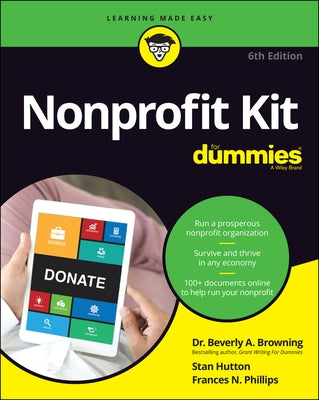 Nonprofit Kit for Dummies Paperback For Dummies