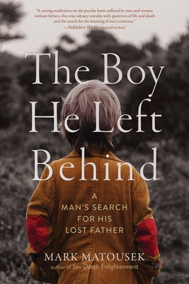 Paperback of The Boy He Left Behind by Monkfish Book Publishing showing the book cover with title and author.