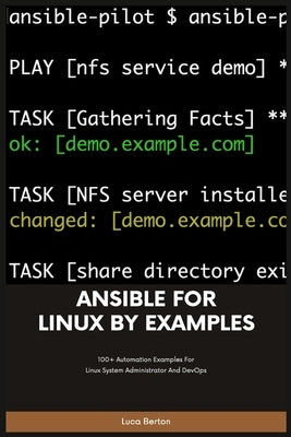 Ansible For Linux by Examples Paperback Luca Berton