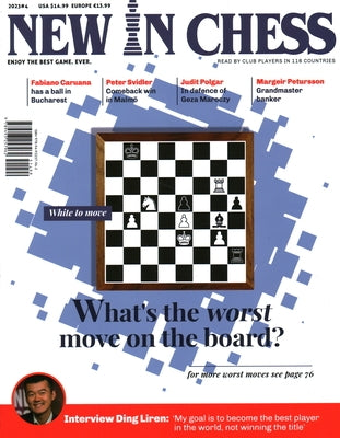 New in Chess Magazine 2023/4: The World's Premier Chess Magazine Ready by Club Players in 116 Countries Paperback New in Chess