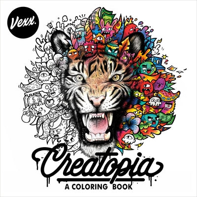 Creatopia: A Coloring Book Paperback Tarcherperigee