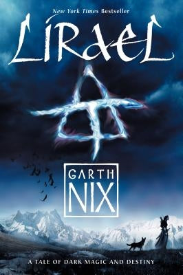 Paperback of the novel Lirael by HarperCollins, featuring the book cover with title and author on a plain background.