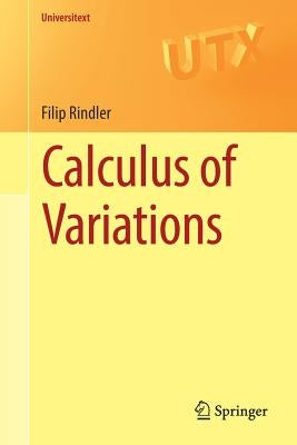 Paperback book titled "Calculus of Variations" by Springer, featuring a cover with mathematical diagrams and text.
