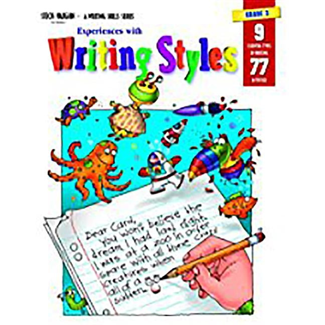 Experiences with Writing Styles Reproducible Grade 3 Paperback Steck Vaughn School Supply