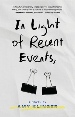 In Light of Recent Events Paperback Story Plant
