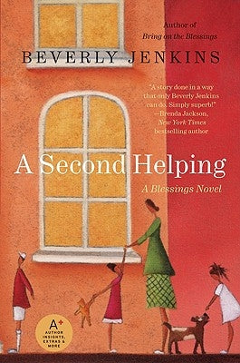 Paperback of A Second Helping: A Blessings Novel by William Morrow & Company, featuring the book cover with title and author's name.