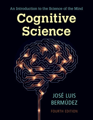 Paperback copy of "Cognitive Science: An Introduction to the Science of the Mind" by Cambridge University Press with a cover featuring brain imagery.