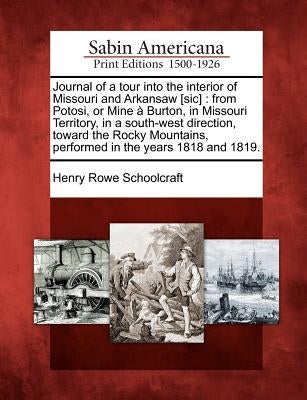 Paperback book titled "Journal of a Tour Into the Interior of Missouri and Arkansaw" by Gale, Sabin Americana, shown on a plain background.