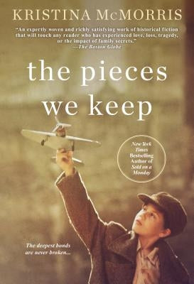 Cover of "The Pieces We Keep" novel by Kensington Publishing Corporation, showing the book's front cover with artwork and title.