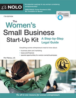 The Women's Small Business Start-Up Kit: A Step-By-Step Legal Guide Paperback NOLO