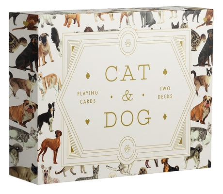 Cat & Dog Playing Cards Set Paperback Smith Street Gift