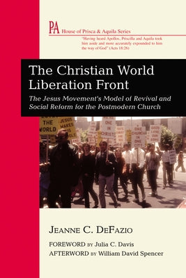 The Christian World Liberation Front Paperback Wipf & Stock Publishers