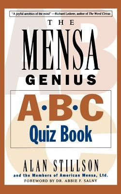 Mensa Genius A-B-C Quiz Book Paperback Da Capo Press