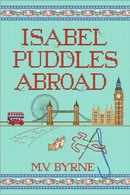 Paperback of Isabel Puddles Abroad by Kensington Cozies featuring a colorful cover with whimsical illustrations.