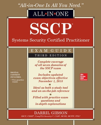 Sscp Systems Security Certified Practitioner All-In-One Exam Guide, Third Edition Paperback McGraw-Hill Companies