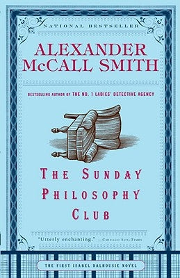 Cover of The Sunday Philosophy Club book by Anchor Books, featuring a colorful, artistic illustration with a cozy, inviting design.