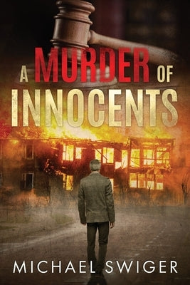Paperback copy of "A Murder of Innocents" by Independently Published, showing the book cover with dark and mysterious artwork.