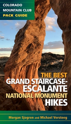 Hiker on a trail in Grand Staircase-Escalante National Monument, part of Colorado Mountain Club's popular hiking adventures.