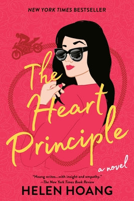 Paperback copy of The Heart Principle novel by Berkley Books, featuring the book cover with vibrant artwork.