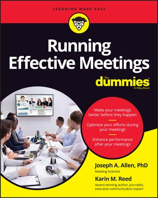 Running Effective Meetings for Dummies Paperback For Dummies