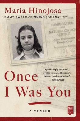 Paperback of "Once I Was You: A Memoir" by Atria Books, featuring the book cover with title and author details.